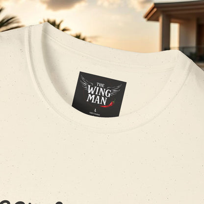 Beer & Wings Unisex Softstyle T-Shirt, Casual Gift for BBQ Lovers, Fun Drink Shirt, Summer Party Apparel, Unique Gift for Foodies