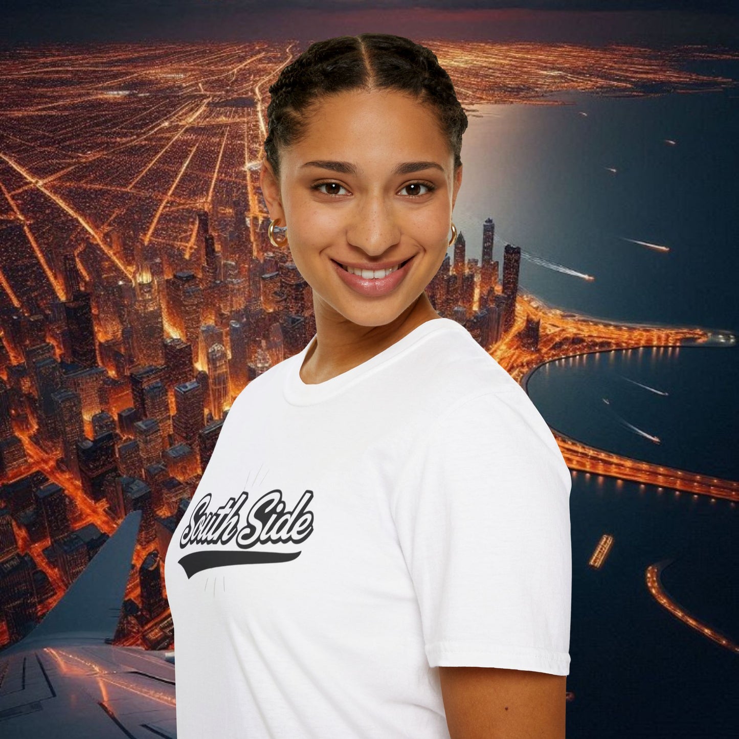 South Side Unisex T-Shirt for Sports Fans, Casual Wear, Summer Outfits, Baseball Game Attire, Unique Gift Idea