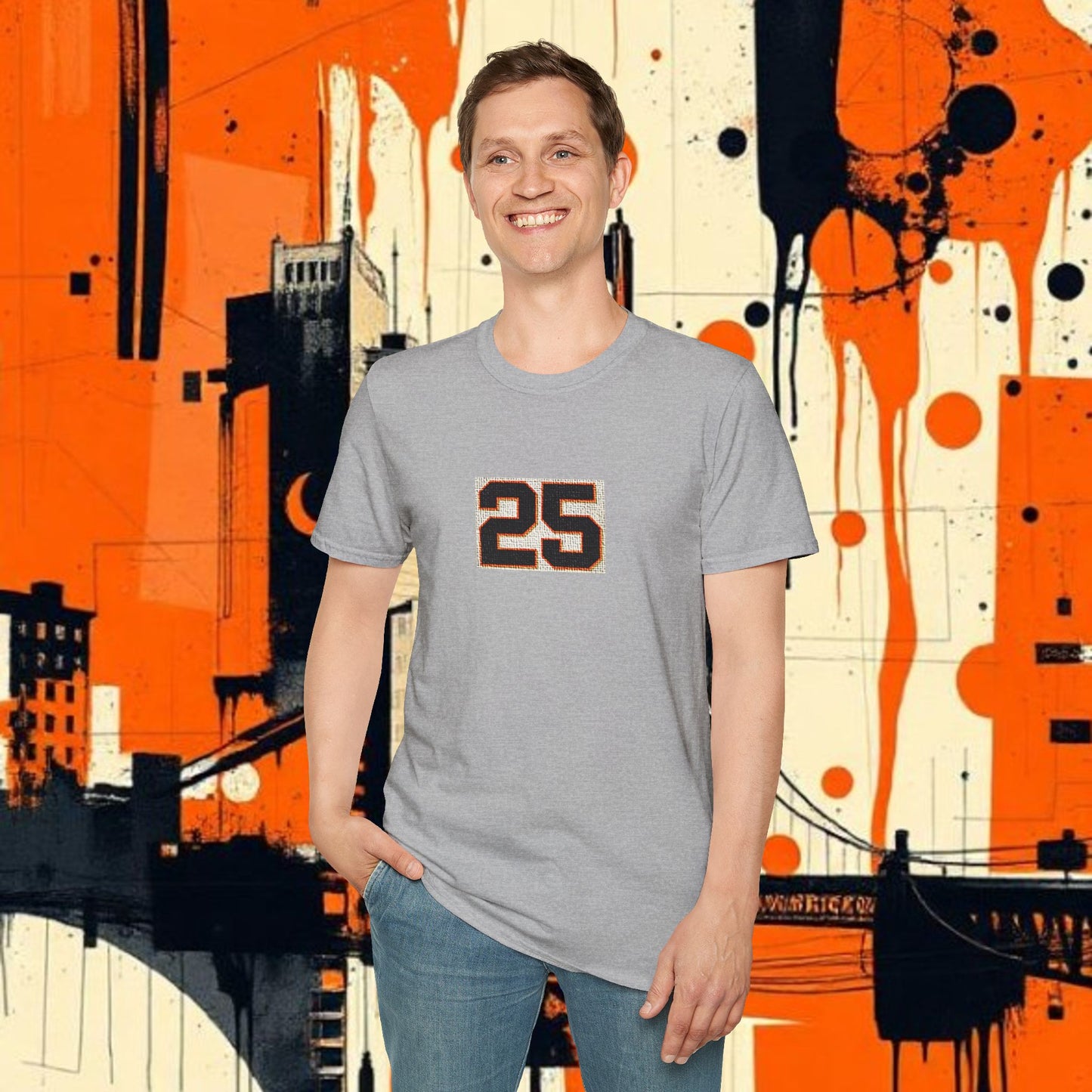 Baseball Legends Shirt, Unique 25 Graphic Unisex Softstyle T-Shirt, Casual Wear, Sporty Outfit