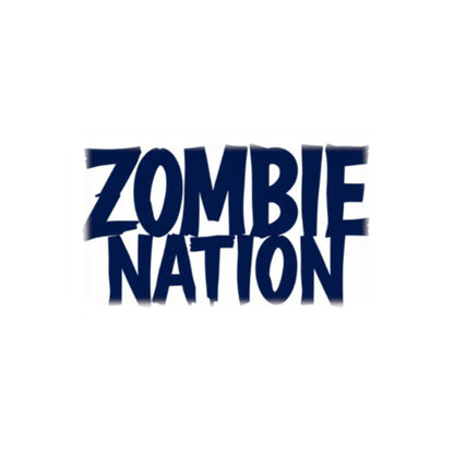 Zombie Nation Kiss-Cut Stickers | Fun Decals for Laptop, Water Bottle, Car, College Decor, Gifts for Sports Fans