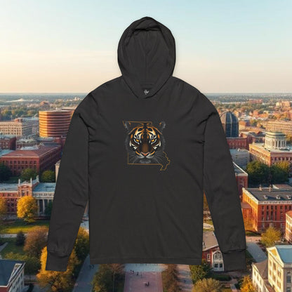 Hooded Tee, Casual Wear, Sports Fan Apparel, Gift for Game Day, Fan Sweatshirt