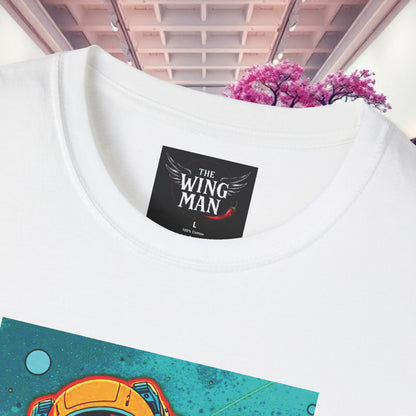 Astronaut Graphic T-Shirt | Unisex Space Tee, Gift for Astronaut Lovers, Hip Hop Fans, Casual Wear, Festival Shirt