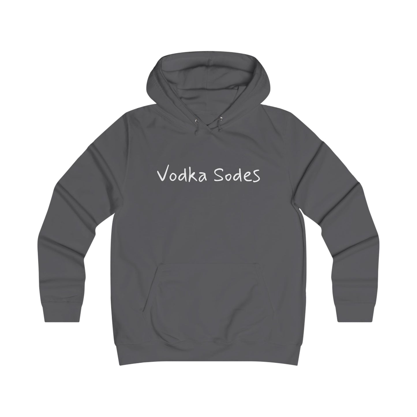 Vodka Sodes College Hoodie - Trendy Casual Wear, Gift for Graduates, Comfortable & Stylish Sweater, Perfect for Everyday Use