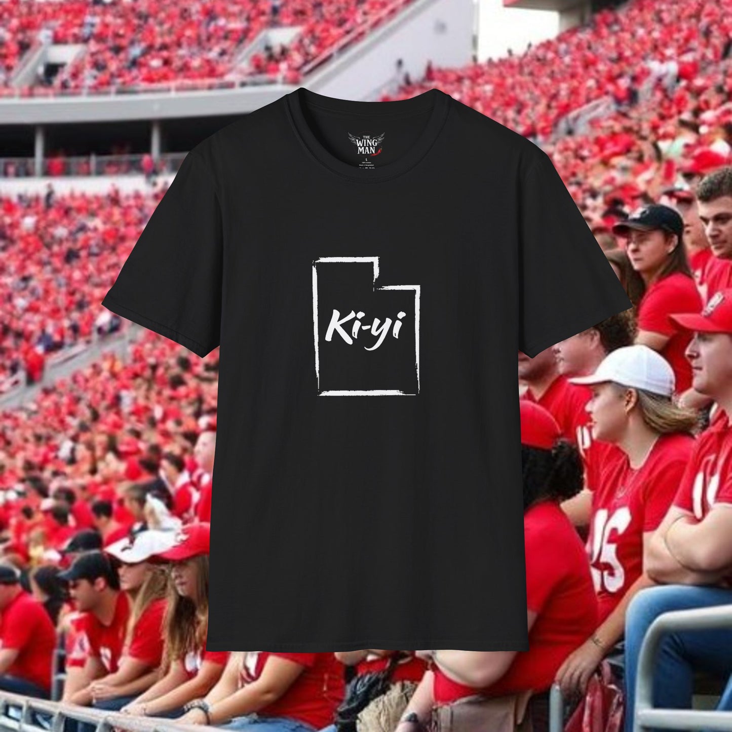 Ki-yi Softstyle Unisex T-Shirt | Casual Wear, Gift for Friends, Utah Pride, Comfortable Tee, Unique Graphic Shirt