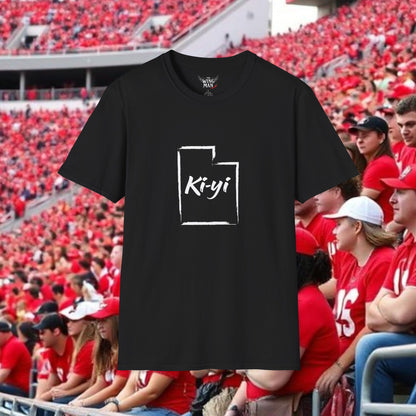 Ki-yi Softstyle Unisex T-Shirt | Casual Wear, Gift for Friends, Utah Pride, Comfortable Tee, Unique Graphic Shirt