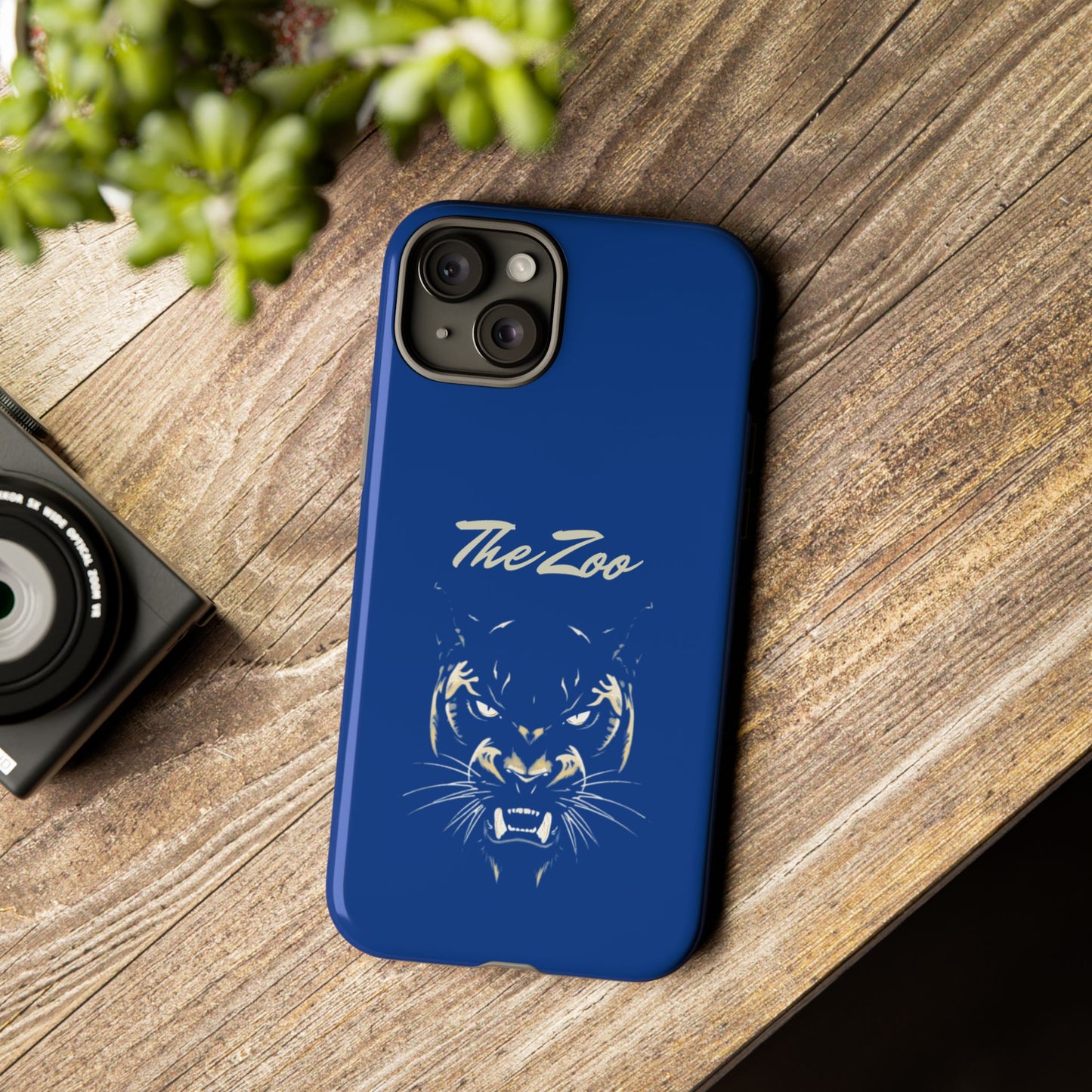 The Zoo Themed Phone Case | Tough Cases for Basketball Fans | Gift for Friends, Unique Phone Accessories, Panther Design, The Zoo Fan Zone