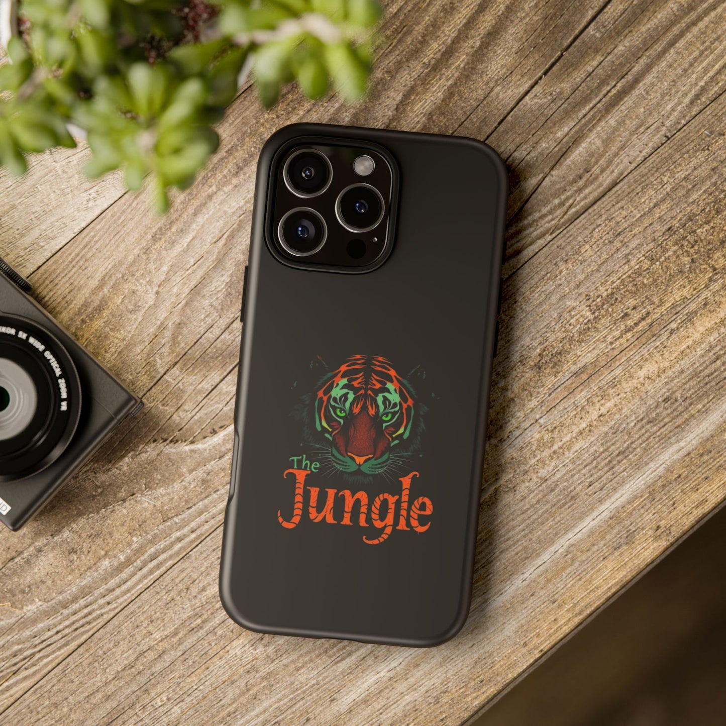 Phone Case, The Jungle Tough Phone Case for Football Fans, Friend Gift, Football Fan Accessories, Custom Phone Cover, Sports Team