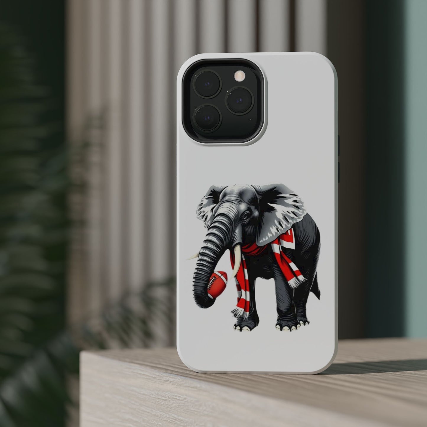 Vibrant Elephant Tough Cases - Unique Phone Case, Wildlife Lover Gift, Sports Team Accessory, Trendy Phone Cover, Fun Animal Design