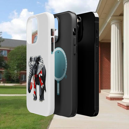 Vibrant Elephant Tough Cases - Unique Phone Case, Wildlife Lover Gift, Sports Team Accessory, Trendy Phone Cover, Fun Animal Design
