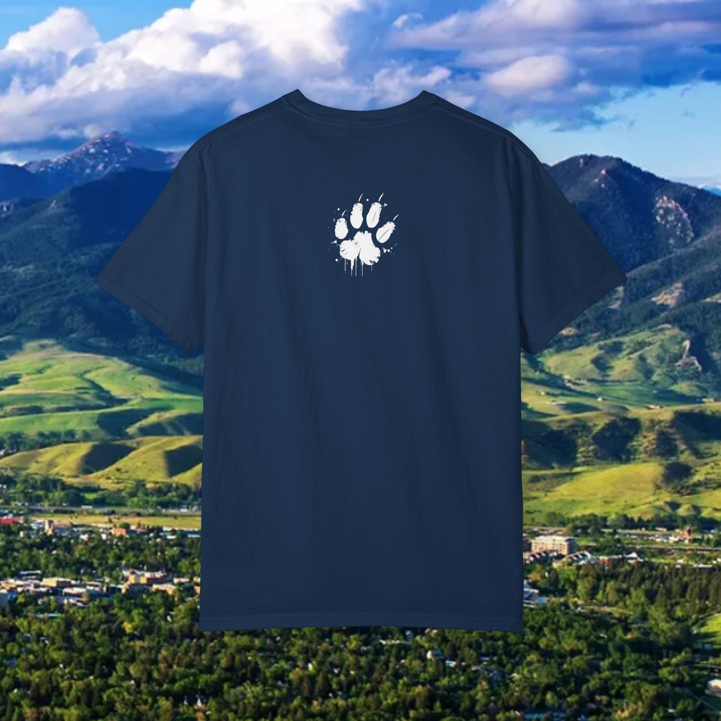 State Unisex Garment-Dyed T-shirt for Cat Fans and Gameday, Tailgate Shirt, Team Spirit Tee, College Football