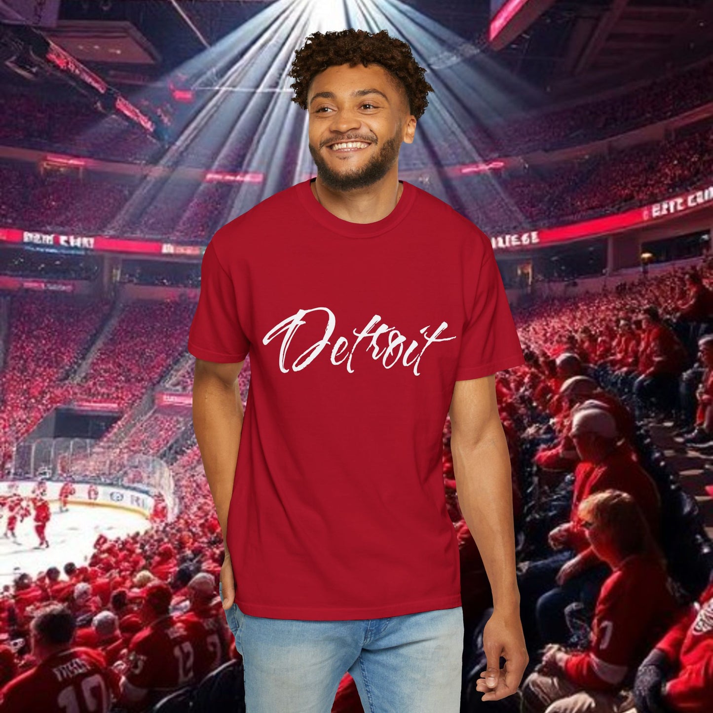 Detroit Script T-Shirt — City Pride Tee