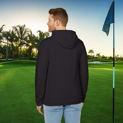 Unisex Fleece Hoodie with 'Rain Dog!' Design | Cozy Sweatshirt for Golf Lovers, Casual Layer, Gift Idea, Everyday Wear