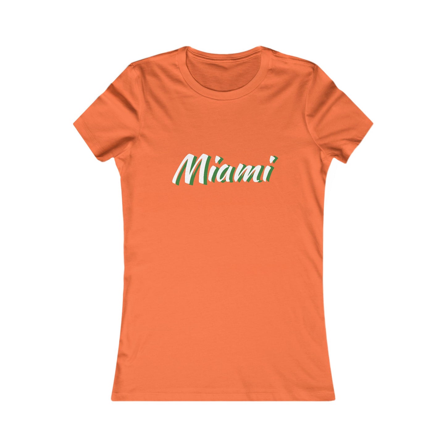 Miami Graphic Women's Tee, Casual Summer Shirt, Vibrant Beachwear, Vacation Tee, Gift for Her