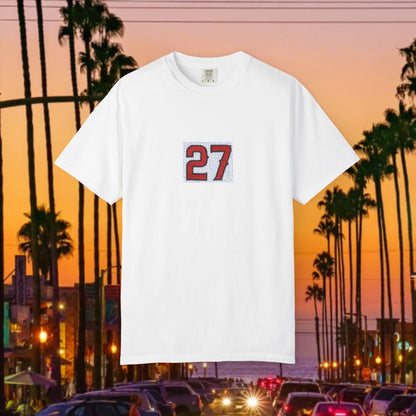 #27 T-Shirt - Perfect Gift for Sports Fans, Baseball Fans, Vintage Style, Everyday Wear, Casual Outfit