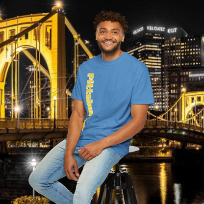 Pittsburgh Graphic T-Shirt, Unisex Shirt, Casual Wear, Sports Apparel, Gift for Sports Fans, Birthday Gift, Streetwear