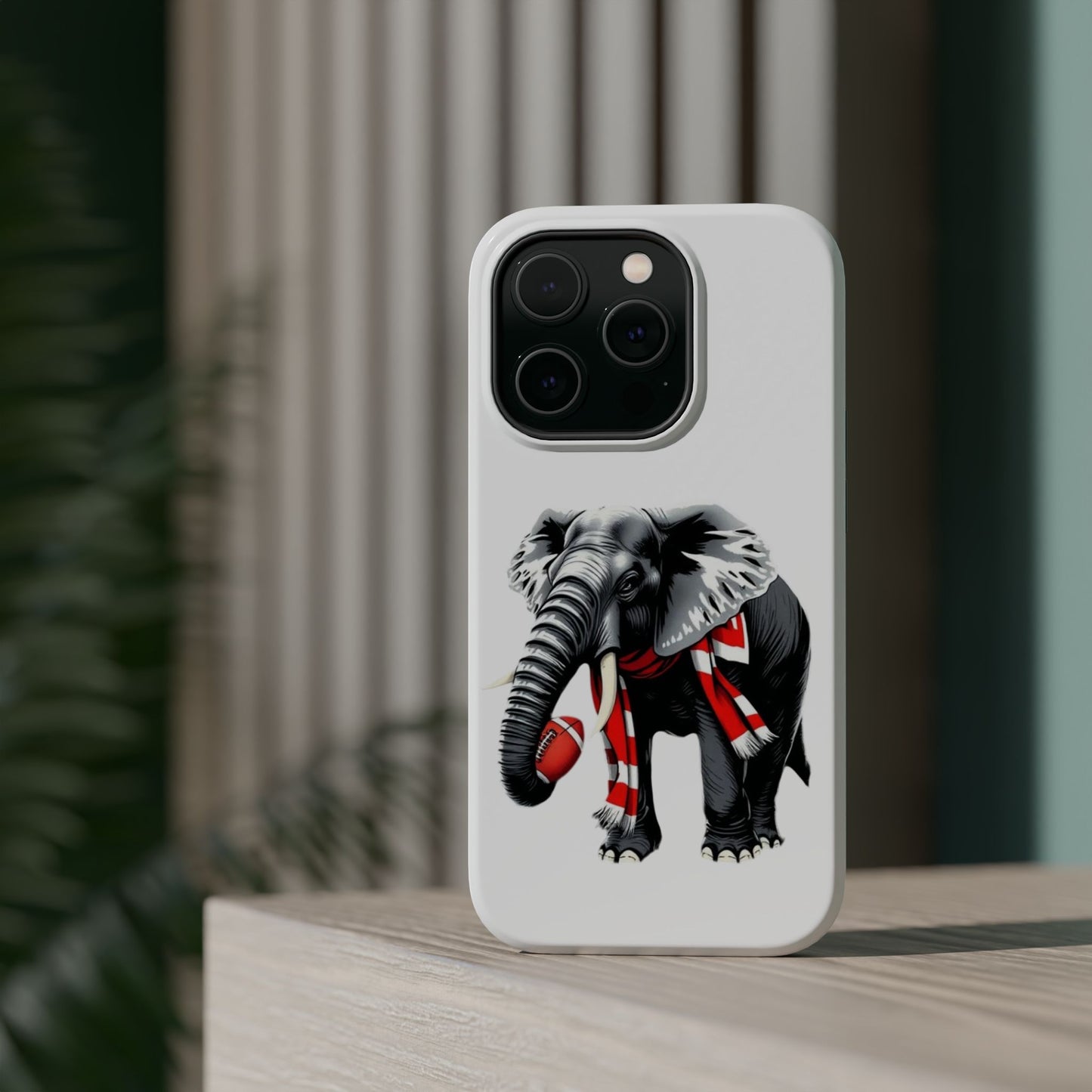 Vibrant Elephant Tough Cases - Unique Phone Case, Wildlife Lover Gift, Sports Team Accessory, Trendy Phone Cover, Fun Animal Design