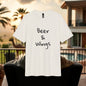 Beer & Wings T-Shirt by The Wing Man