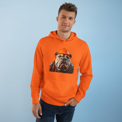Hound Construction Hoodie - Fun Gift for Dog Lovers, Unisex Dog Apparel, Pet-Themed Casual Wear, Cozy Workwear, Perfect for Birthdays