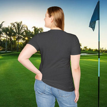 Golf-Inspired Unisex T-Shirt, Perfect Gift for Dad, Father's Day Present, Sporty Style Tee, Casual Wear, Golf Lover Apparel