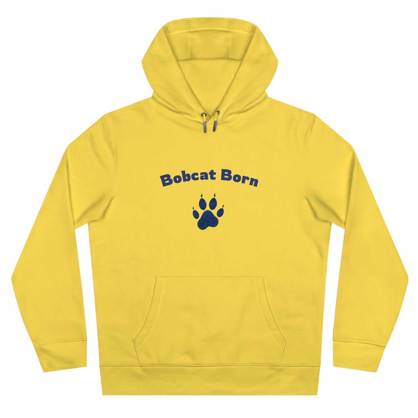 Bobcat Born King Hooded Sweatshirt, Cozy Graphic Hoodie, Unisex Sweatshirt, Perfect for Sports Fans, Great for Gifts