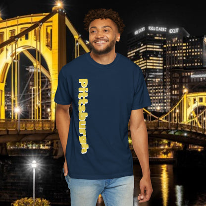 Pittsburgh Graphic T-Shirt, Unisex Shirt, Casual Wear, Sports Apparel, Gift for Sports Fans, Birthday Gift, Streetwear