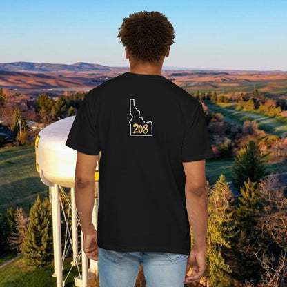 Moscow Idaho Graphic Tee, Unisex T-shirt, Gift for Travelers, Home State Apparel, Casual Wear, Summer Style