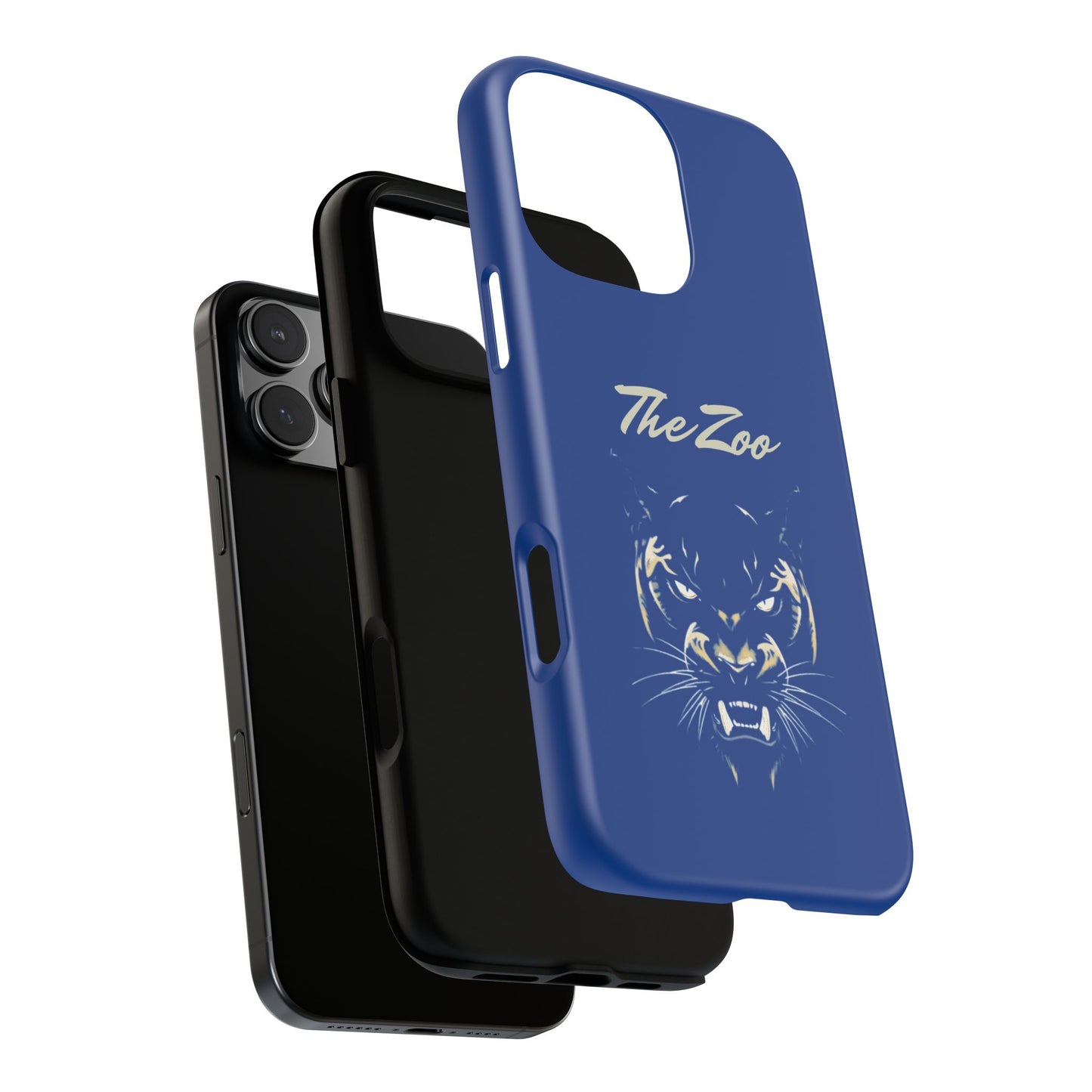 The Zoo Themed Phone Case | Tough Cases for Basketball Fans | Gift for Friends, Unique Phone Accessories, Panther Design, The Zoo Fan Zone