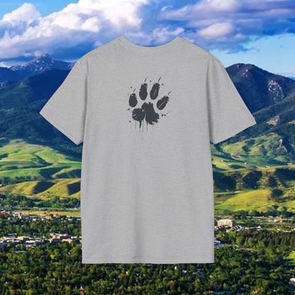 Upside Down FTG Unisex Softstyle T-Shirt - Trendy Fashion Tee, Everyday Comfort, Gift for Bobcat Fans, Gameday Wear, Relaxed Style