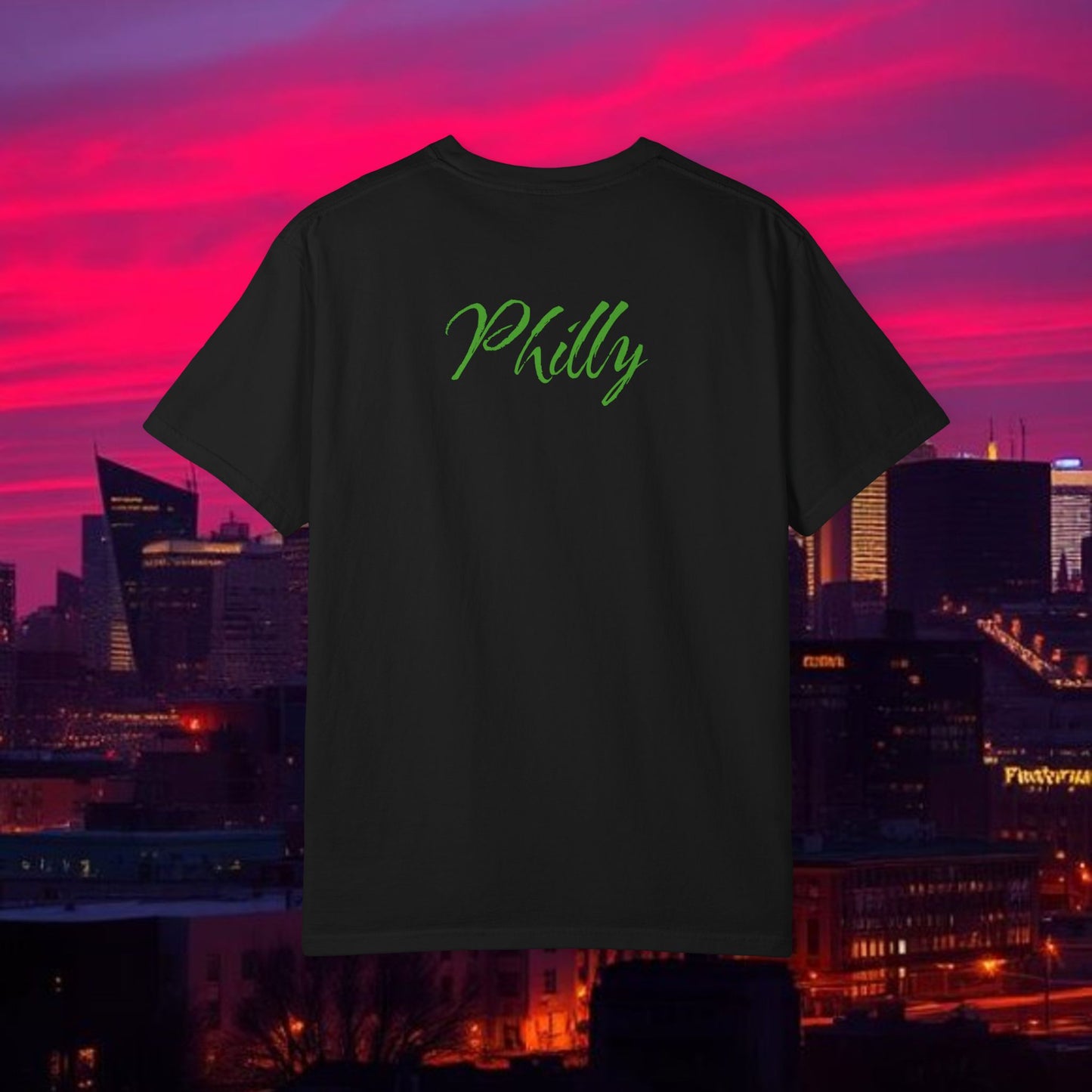 Philly Green Script T-Shirt