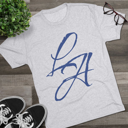 LA Script T‑Shirt — Vintage Los Angeles Graphic Tee, Super Soft Tri-Blend Material