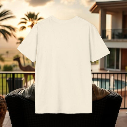 Beer & Wings Unisex Softstyle T-Shirt, Casual Gift for BBQ Lovers, Fun Drink Shirt, Summer Party Apparel, Unique Gift for Foodies