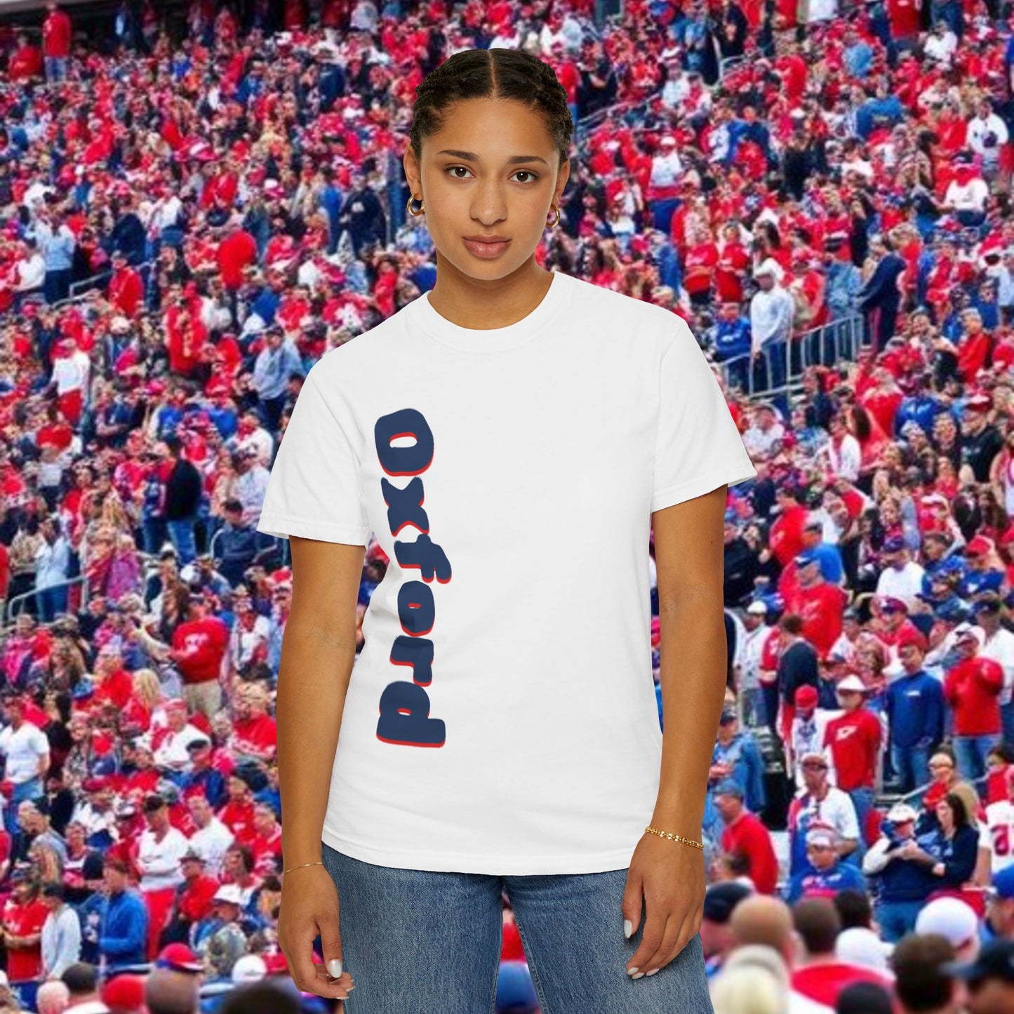 Oxford Graphic Tee: Stylish Unisex T-shirt, Perfect for Game Day, College Spirit Wear, Casual Outings, Gifts for Fans