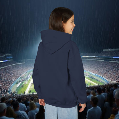 Youth Spirit Hooded Sweatshirt, Trendy Hoodie for Kids, Sportswear, Outdoor Activities, Game Day Apparel