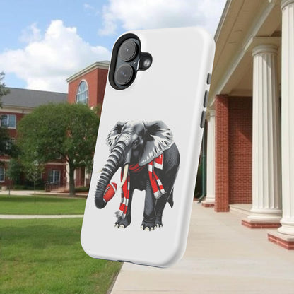 Vibrant Elephant Tough Cases - Unique Phone Case, Wildlife Lover Gift, Sports Team Accessory, Trendy Phone Cover, Fun Animal Design