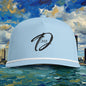 Detroit Rope Cap - 313 Coastal Baseball Hat with Distressed Brush D Logo