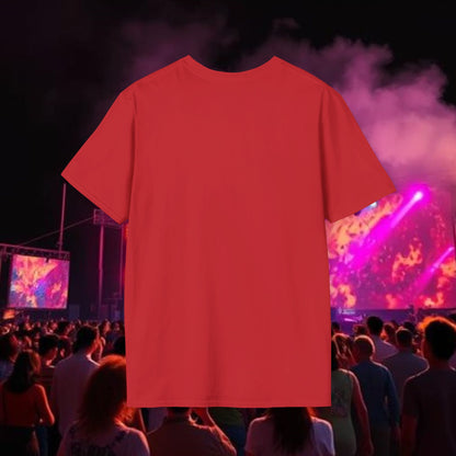 Skeleton Guitarist T-Shirt, Music Festival Shirt, Halloween Costume Tee, Vintage Rock Band Top, Unisex Graphic T-Shirt