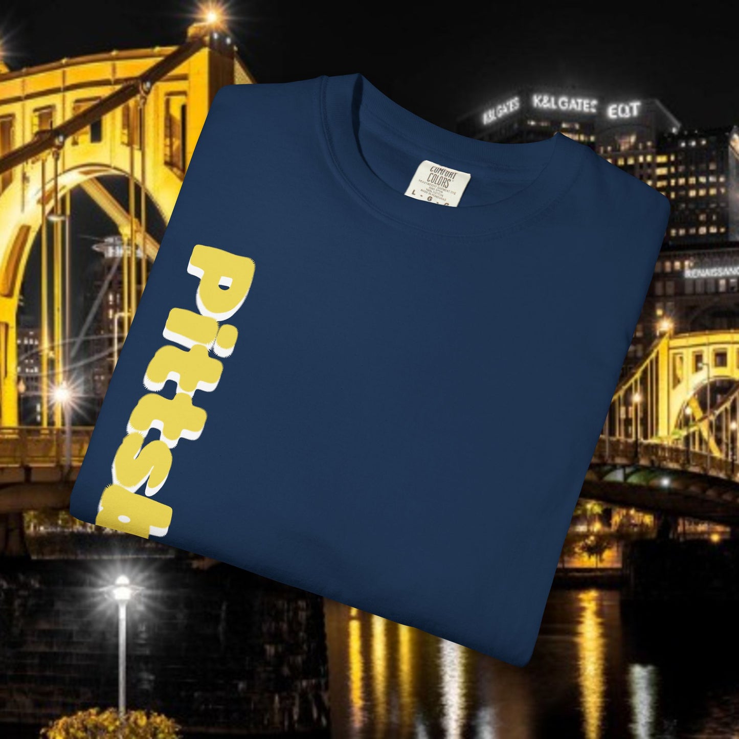 Pittsburgh Graphic T-Shirt, Unisex Shirt, Casual Wear, Sports Apparel, Gift for Sports Fans, Birthday Gift, Streetwear