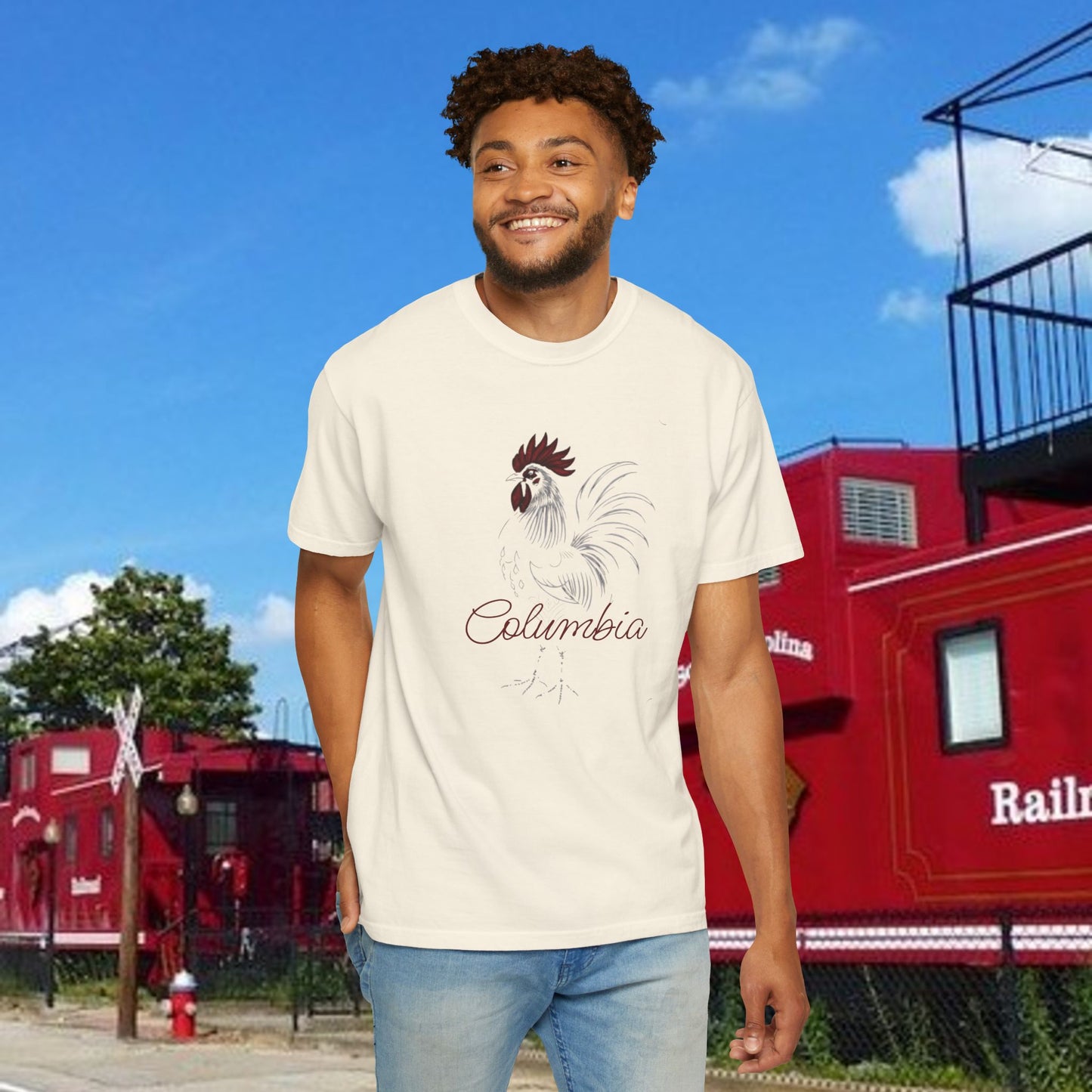 Vintage Columbia South Carolina Unisex T-shirt, Retro SC Tee, Souvenir Gift, Travel Shirt, College Town Apparel
