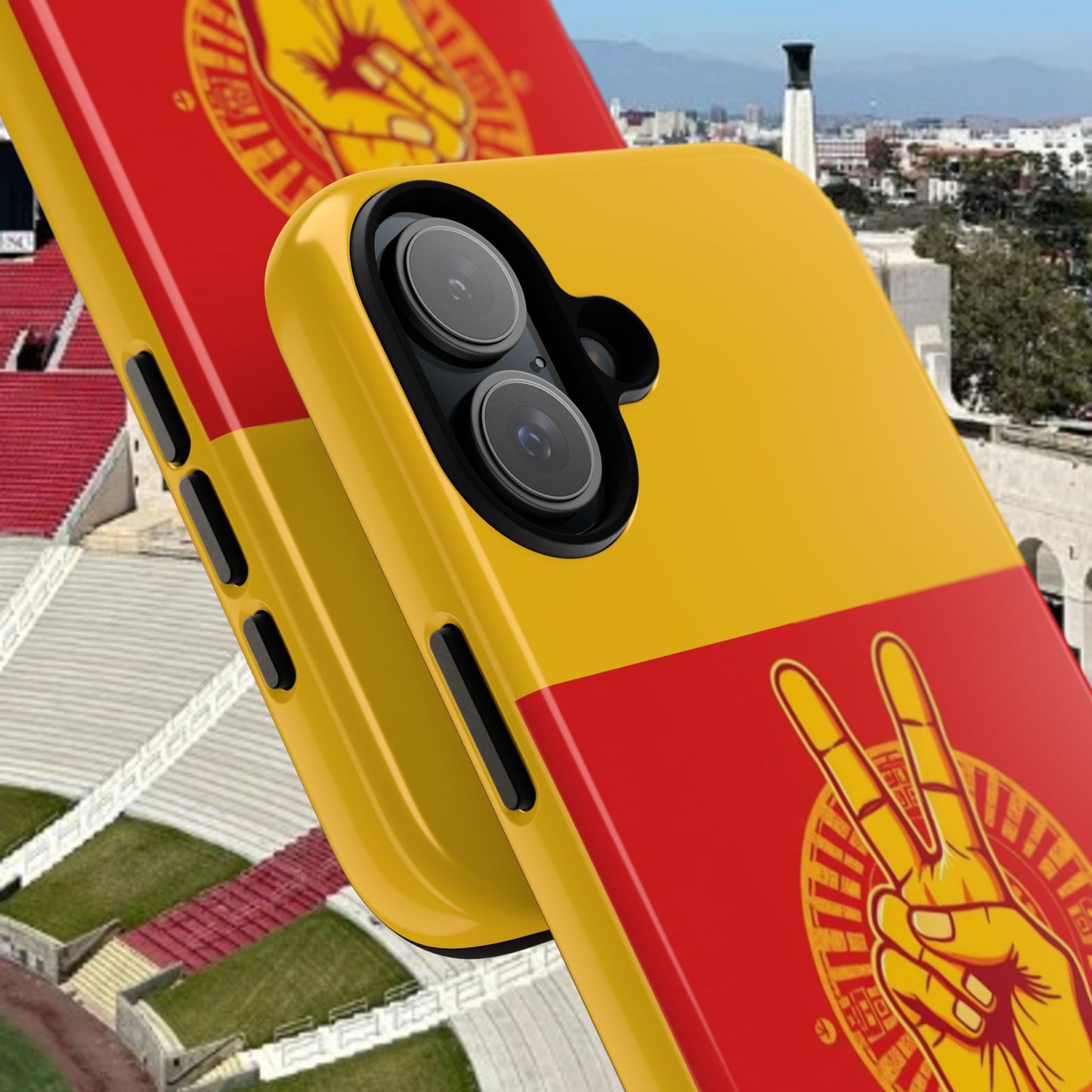 Victory Inspired Symbol Phone Case, Tough Phone Cover, Gift for Empowerment, Inspirational Tech Accessory, Unique Phone Protection