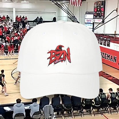 Classic Dad Cap with BZN Logo - Trendy Sports Hat for Dads, Casual Wear, Gifts for Father's Day, Summer, Everyday Style