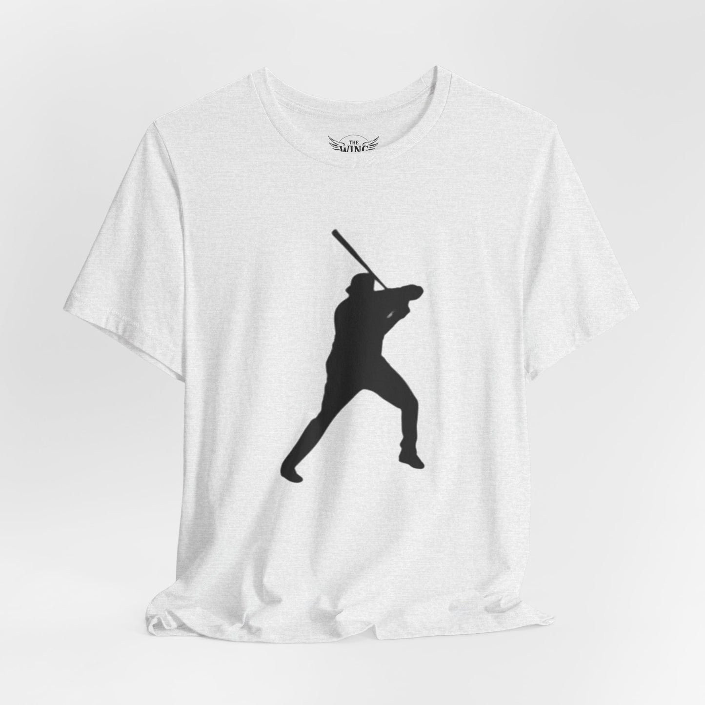Baseball Stars Batter Silhouette T‑Shirt with Number 34 Back