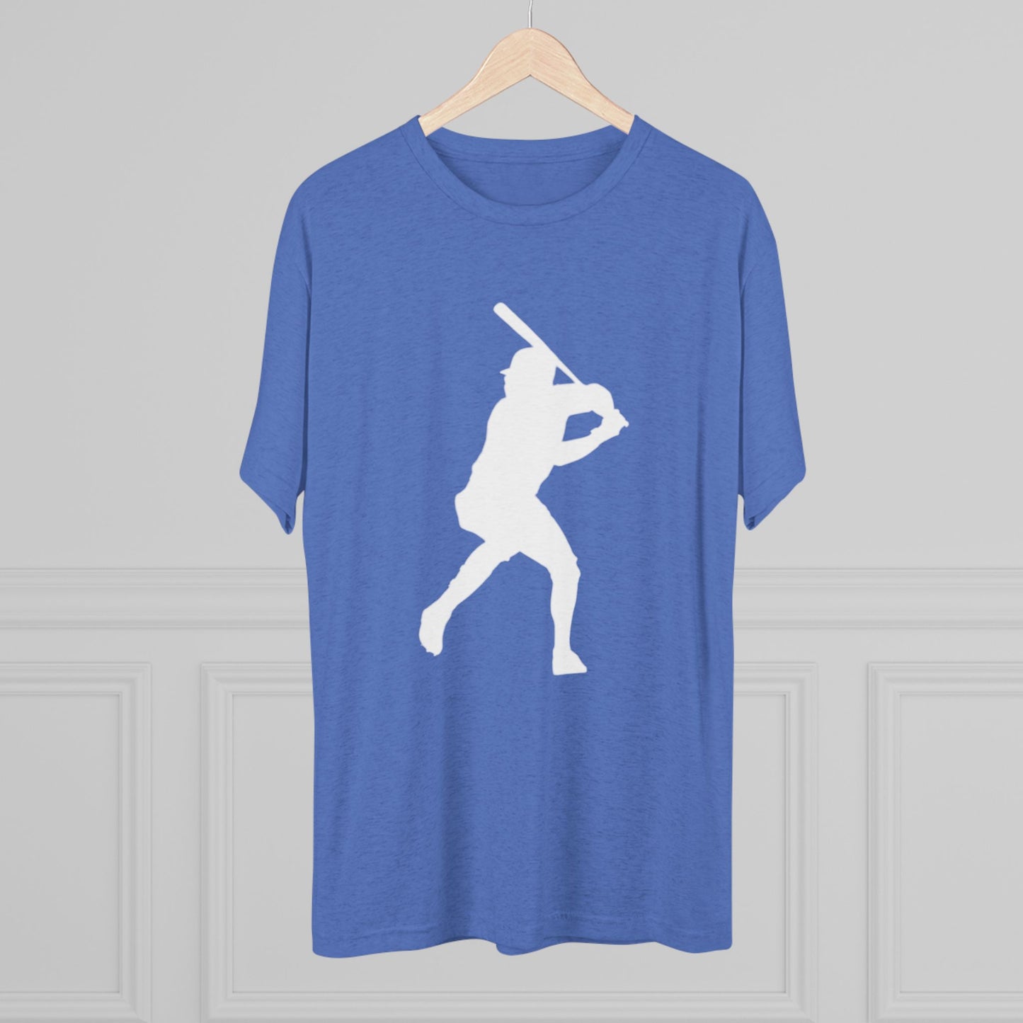 Baseball Stars Batter Silhouette Tee — Back Number '3' Player Shirt