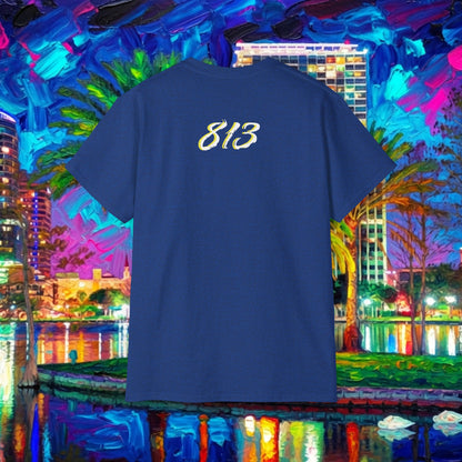 TB Monogram Tee — 813 Tampa Area Short-Sleeve T-Shirt