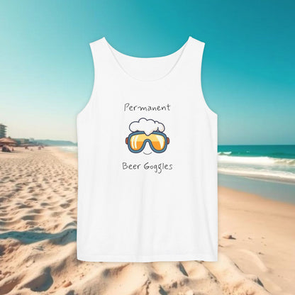 Beer Goggles Tank Top, Unisex Tank, Summer Apparel, Beachwear, Funny Gift, Pool Party Top