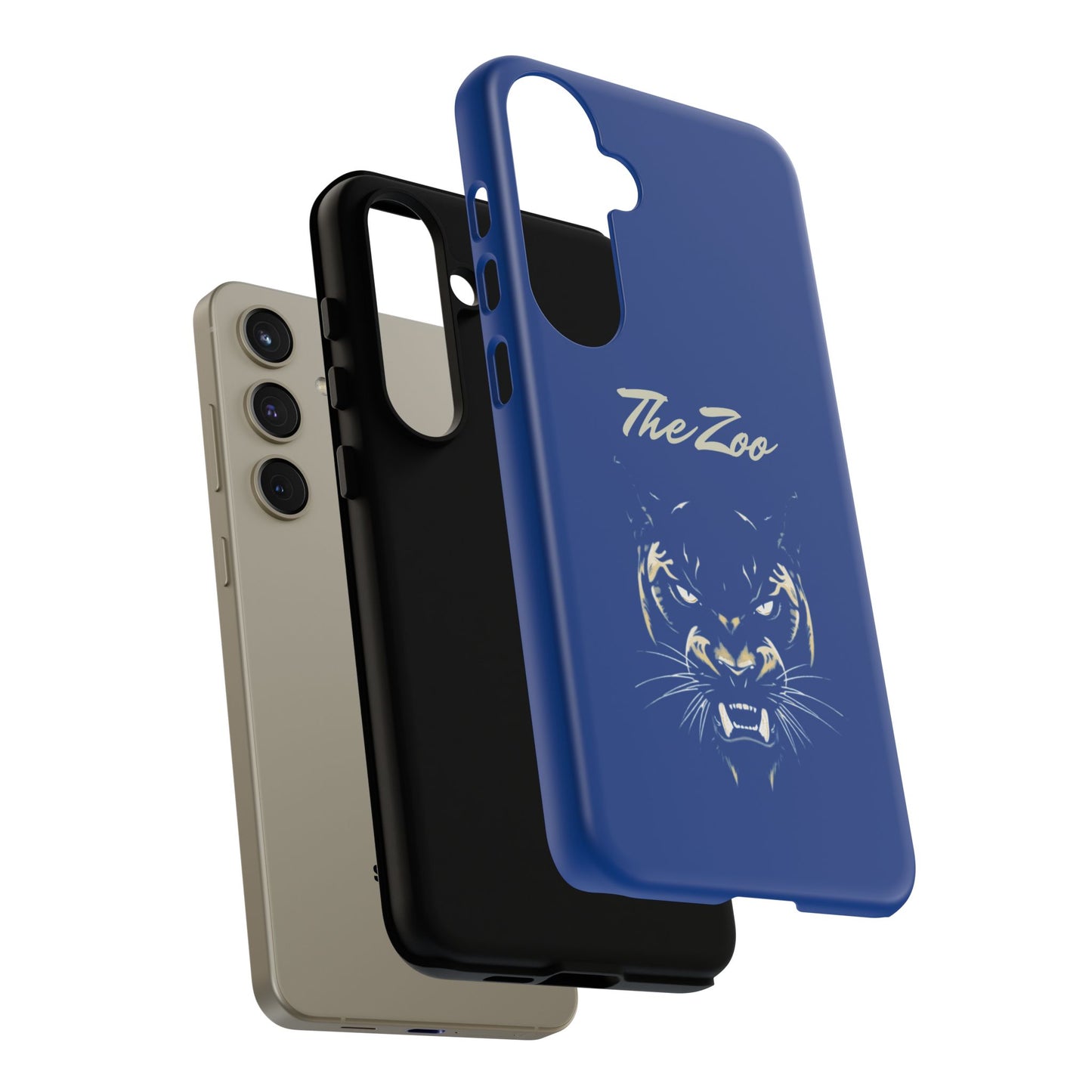 The Zoo Themed Phone Case | Tough Cases for Basketball Fans | Gift for Friends, Unique Phone Accessories, Panther Design, The Zoo Fan Zone