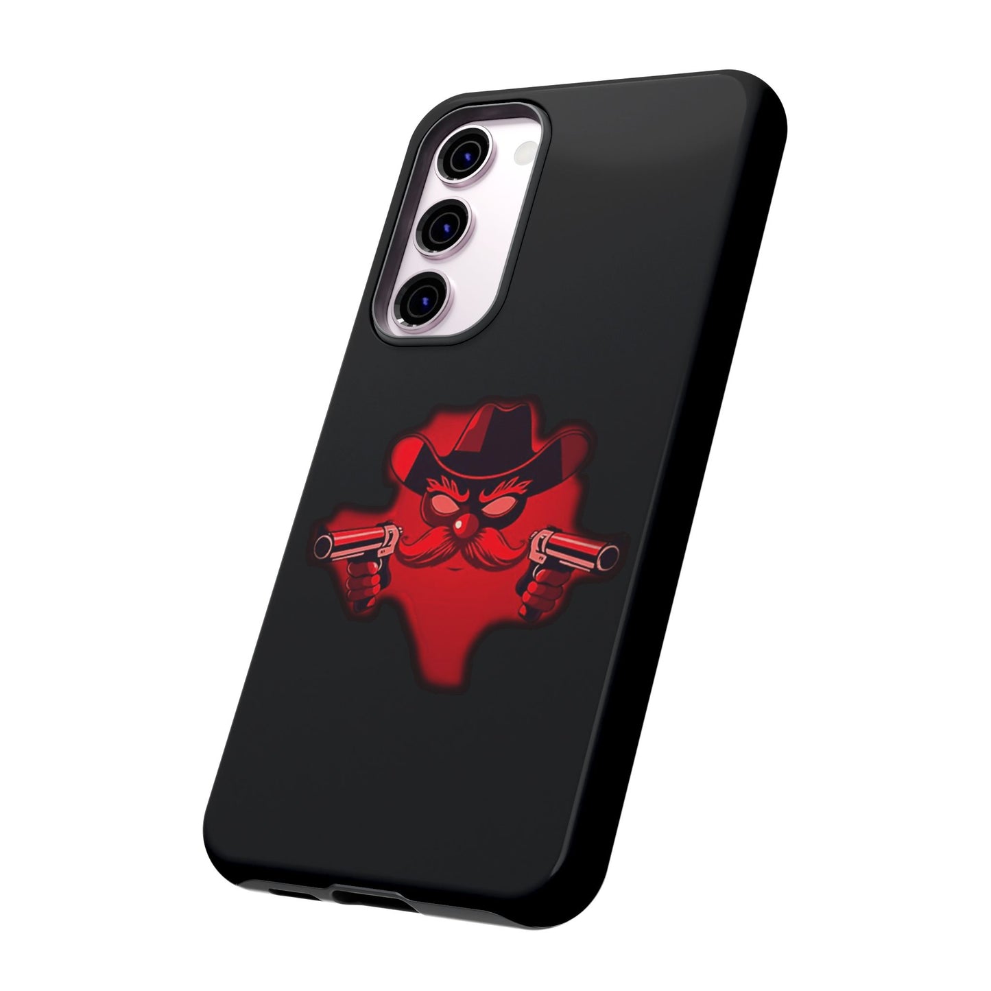 Tough Phone Case, Texan Theme, Protective Phone Cover, Gift for Sports Fans, College Football Fan Accessory