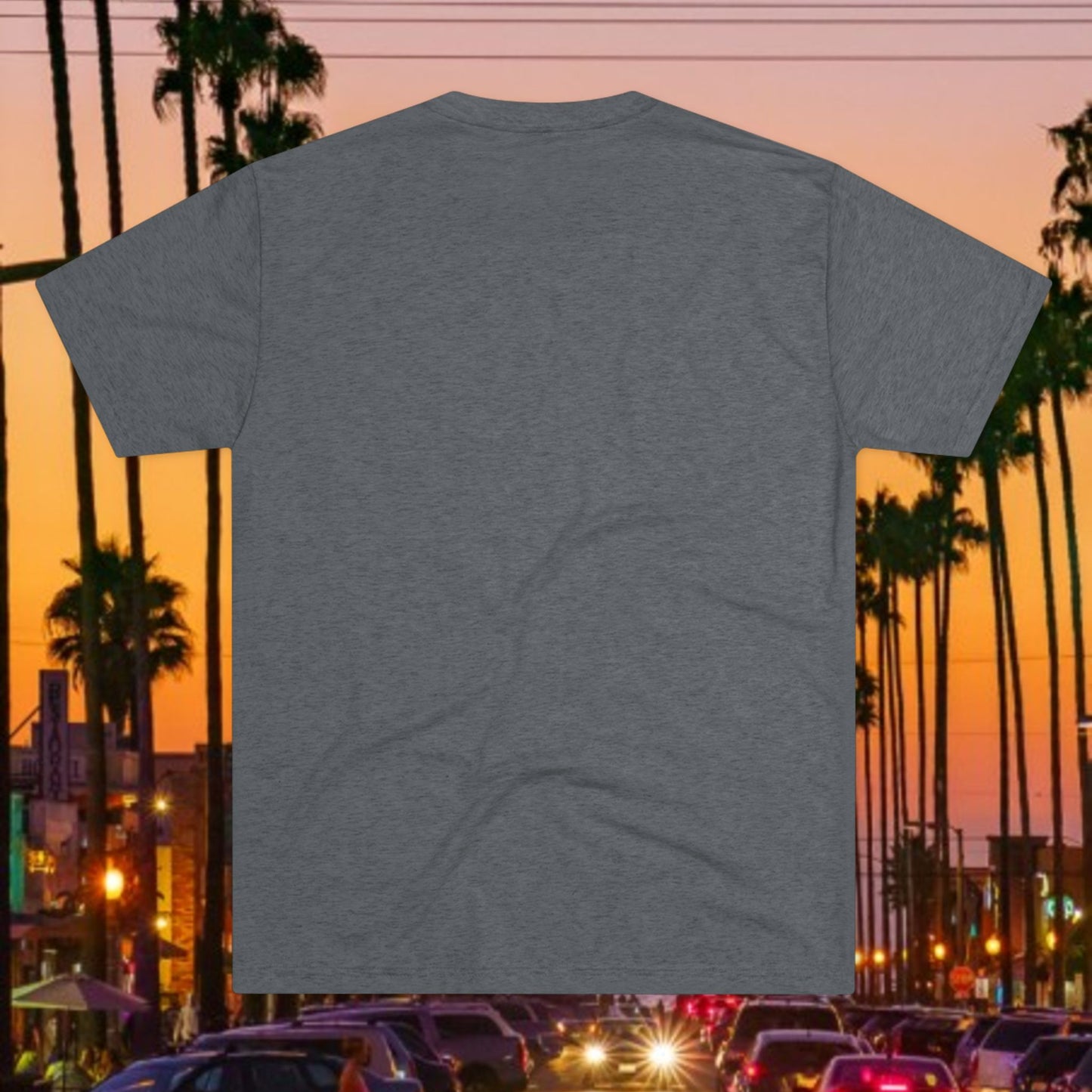 LA Script T‑Shirt — Vintage Los Angeles Graphic Tee, Super Soft Tri-Blend Material