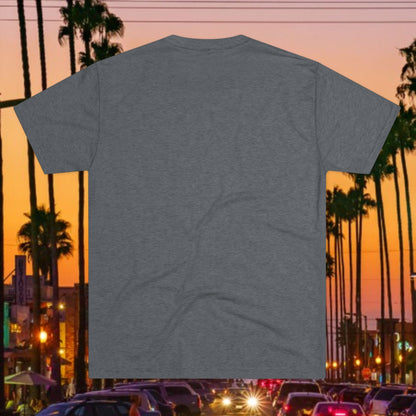 LA Script T‑Shirt — Vintage Los Angeles Graphic Tee, Super Soft Tri-Blend Material