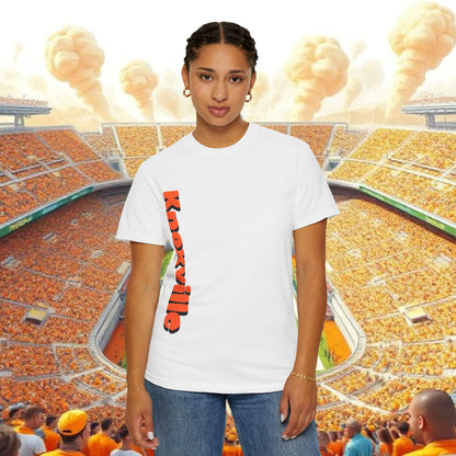 Knoxville T-Shirt, Unisex Tee, Gift for Sports Fans, Sports Apparel, College Spirit Wear, Tailgate Shirt