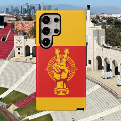 Victory Inspired Symbol Phone Case, Tough Phone Cover, Gift for Empowerment, Inspirational Tech Accessory, Unique Phone Protection